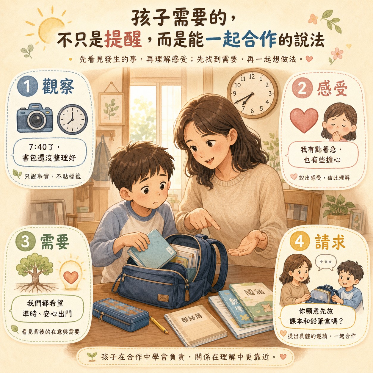 親子共學正方形插圖