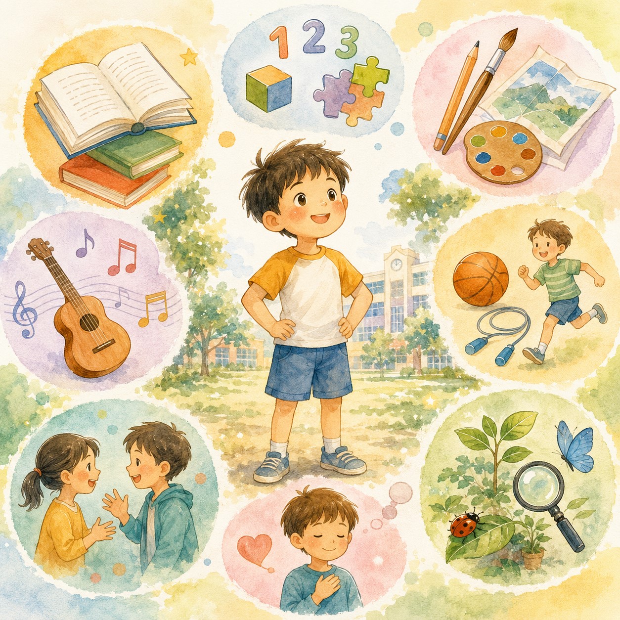 親子共學正方形插圖