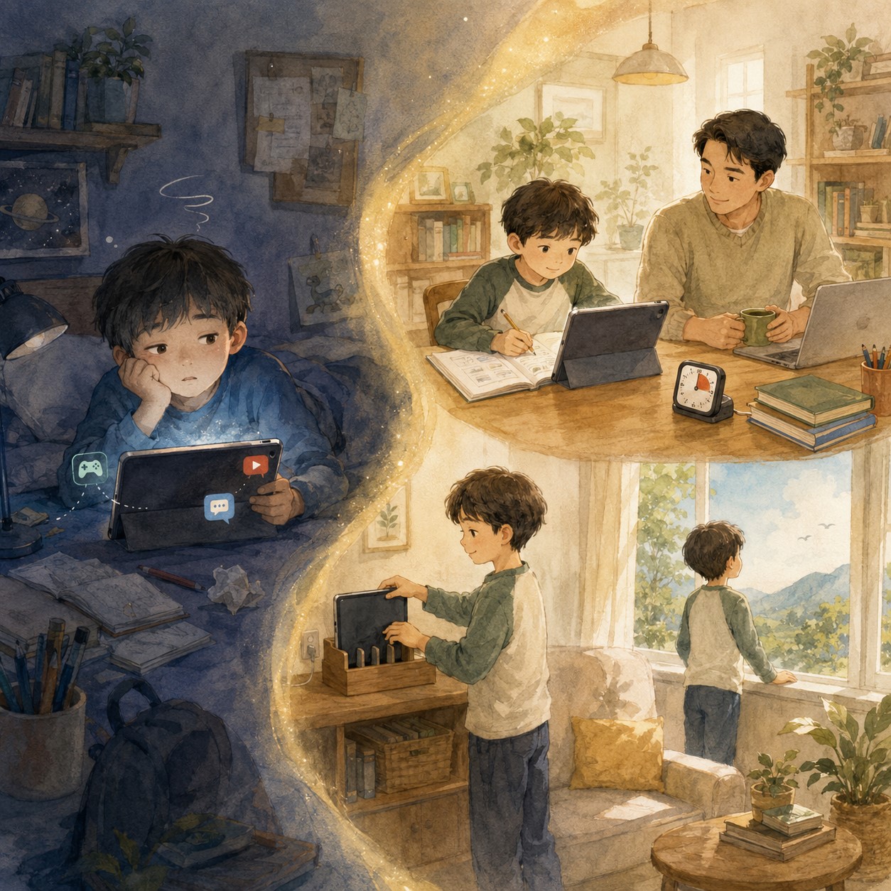 親子共學正方形插圖