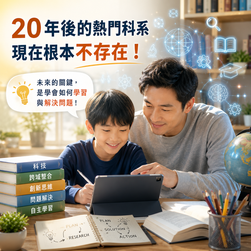 親子共學正方形插圖