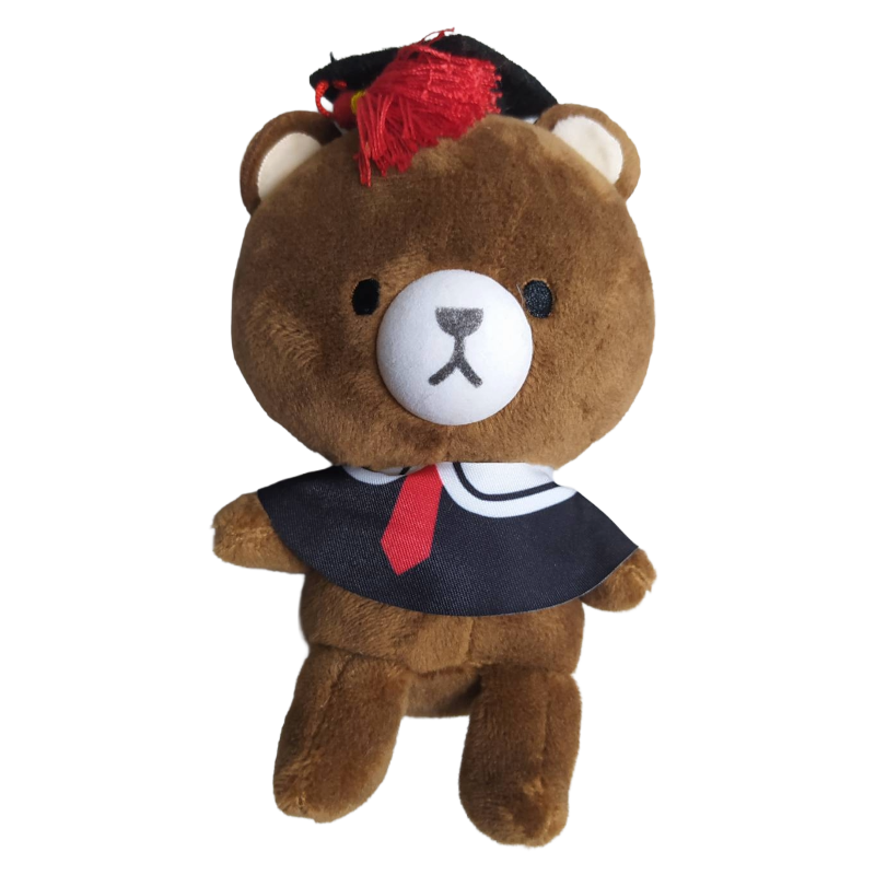 4吋學士服湯姆熊
